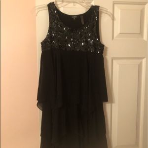 Black sequin Party dress